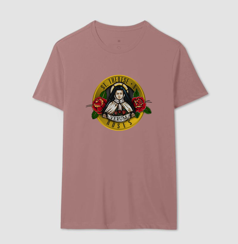 Camiseta Terezinha N’ Roses – Santa Teresinha do Menino Jesus | Camiseta Irreverente Verum - Imagem 10