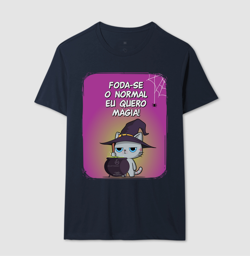 Camiseta Gato Sincero Magia - Imagem 6