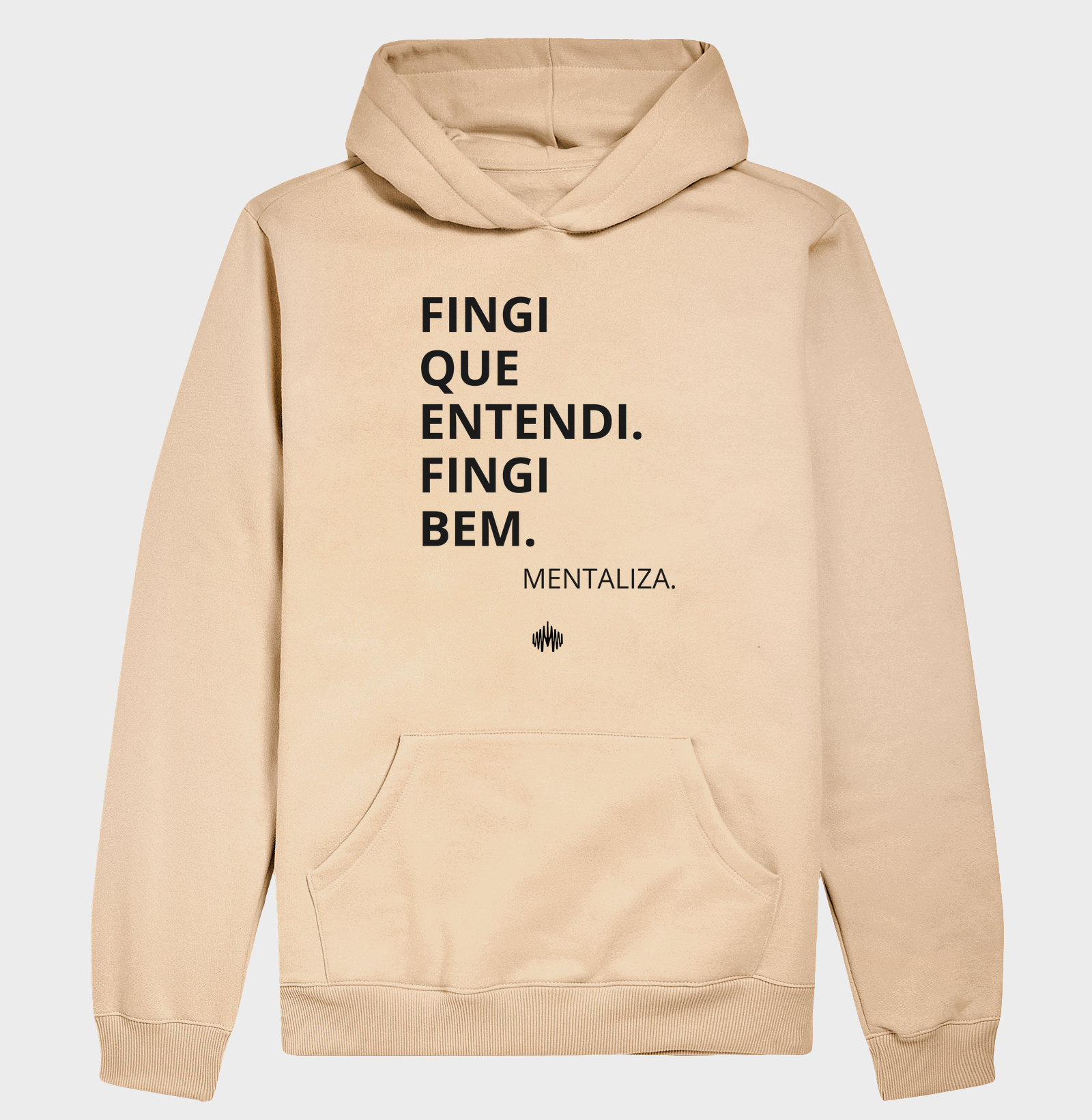Fingi que entendi. Fingi bem.