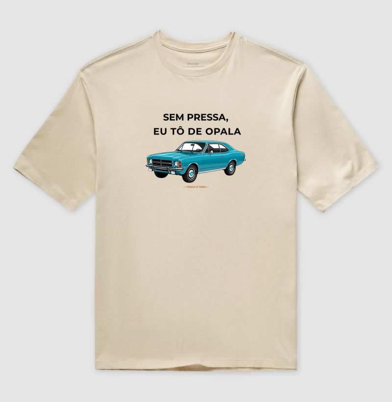 Sem pressa, eu tô de Opala - azul claro - Imagem 3
