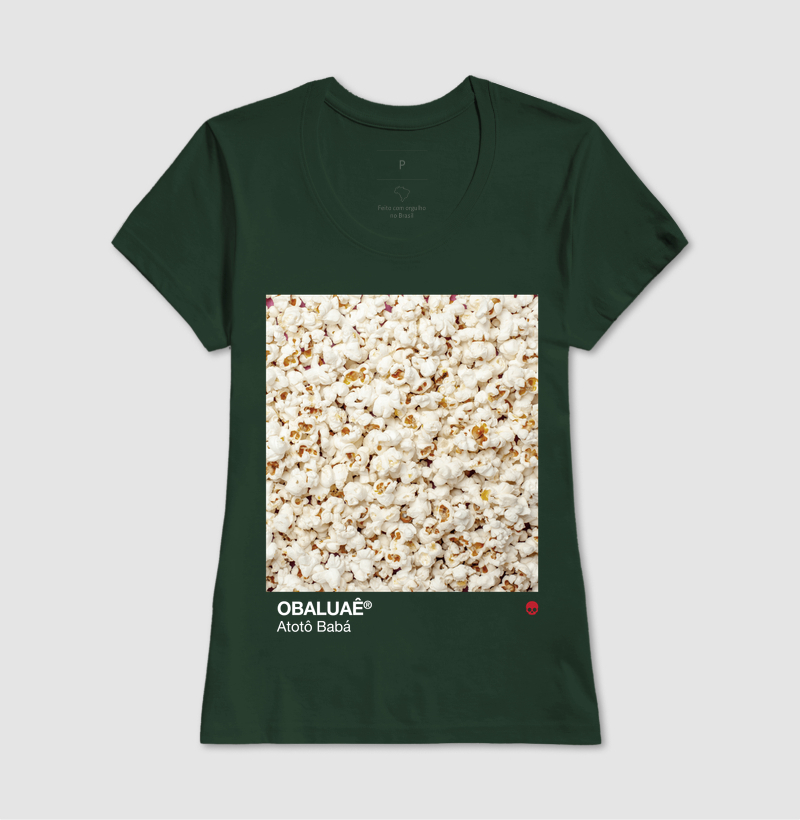 Camiseta Umbanda Orixá Obaluaê Omolu - Pipoca - Imagem 9