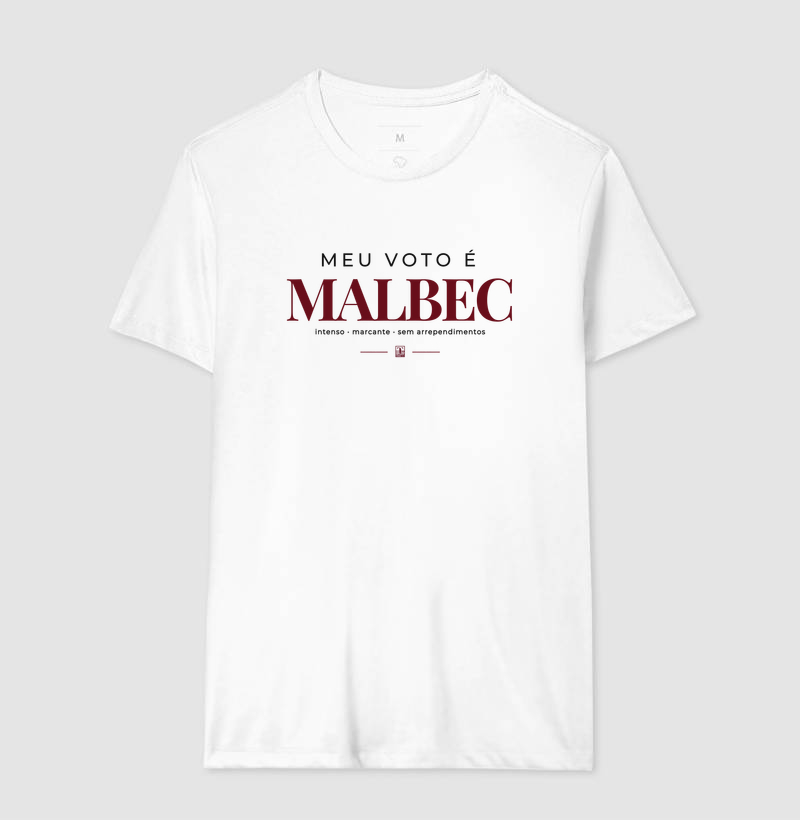 Camiseta “Meu Voto é Malbec” – Minimal Wine - Imagem 4