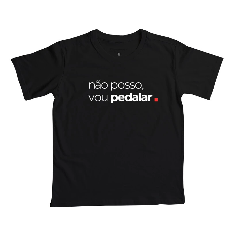 Camiseta Não Posso, vou Pedalar. - Imagem 3