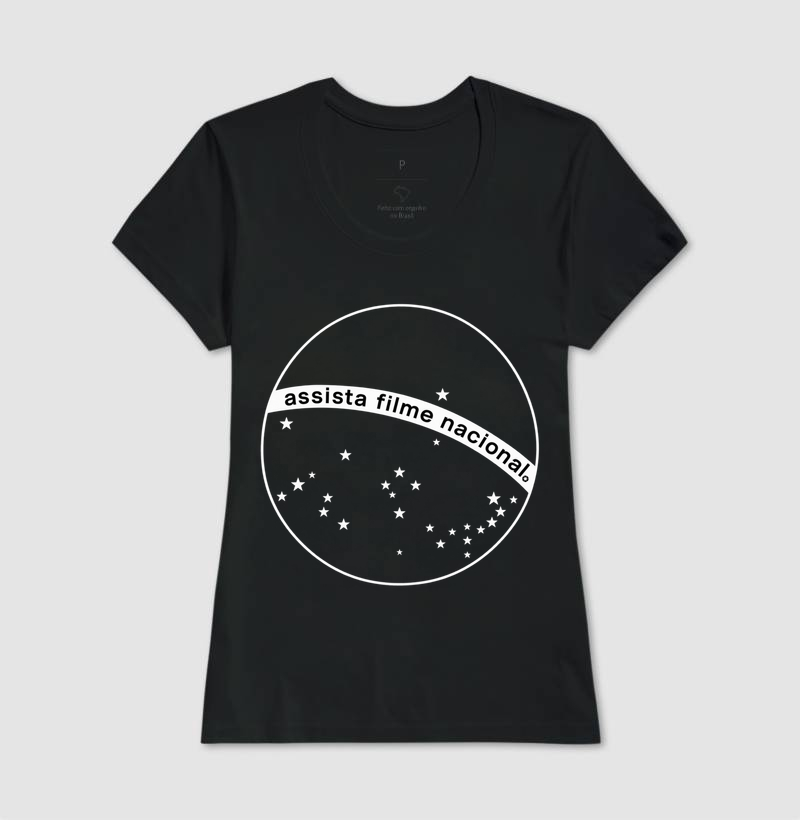 Camiseta Assista Filme Nacional(coleção Virada do Cinema Nacional) - Imagem 3