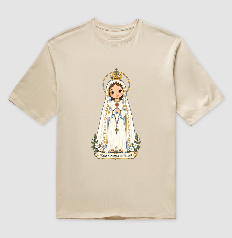 Nossa senhora e Fátima estilo chibi - Imagem 3
