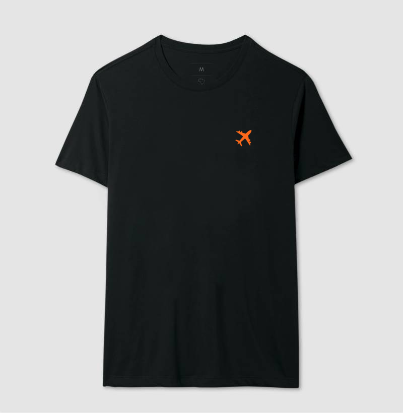 Viajante Minimalista - avião laranjado - Imagem 2