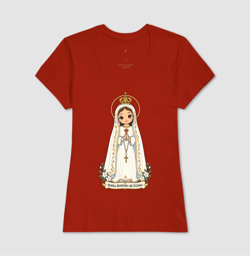 Nossa senhora e Fátima estilo chibi - Imagem 9