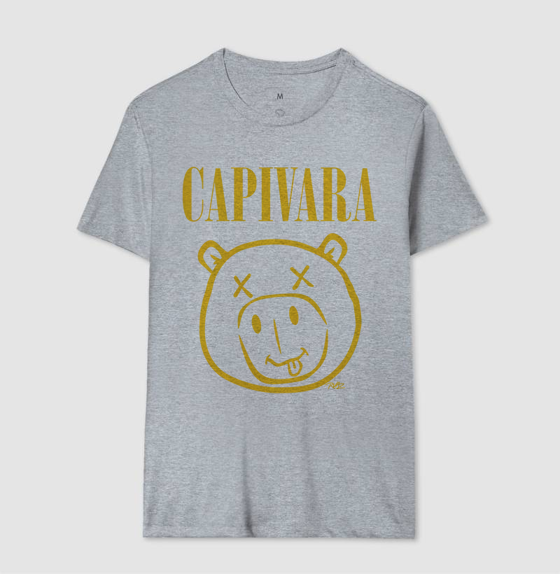 Camiseta Capivara Grunge - Imagem 6