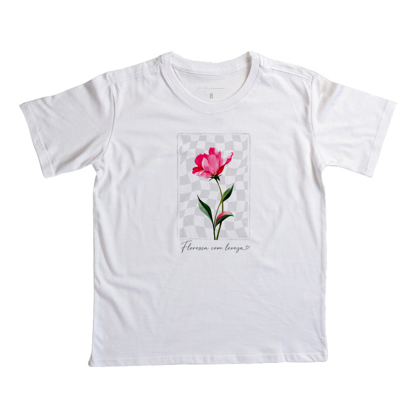 Camiseta Floresça com Leveza - Imagem 2