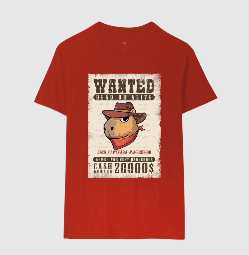 Camiseta Wanted Capivara - Imagem 10