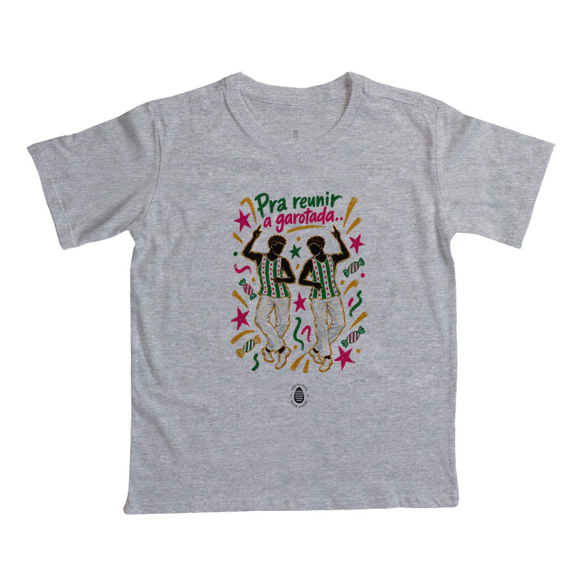 Camiseta Infantil Pra reunir a garotada - Imagem 3