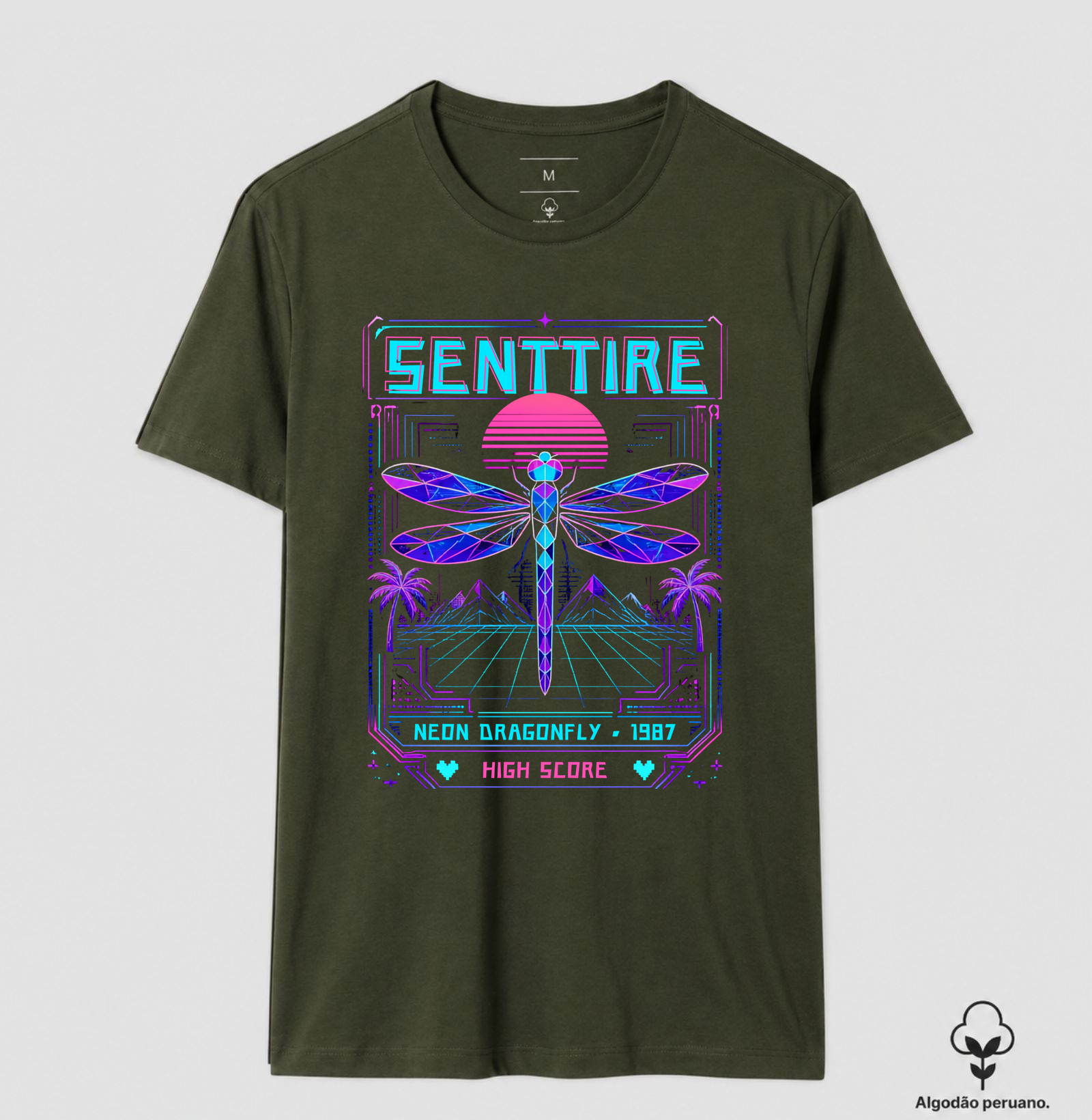 Camiseta Algodão Peruano Arcarde - Imagem 4