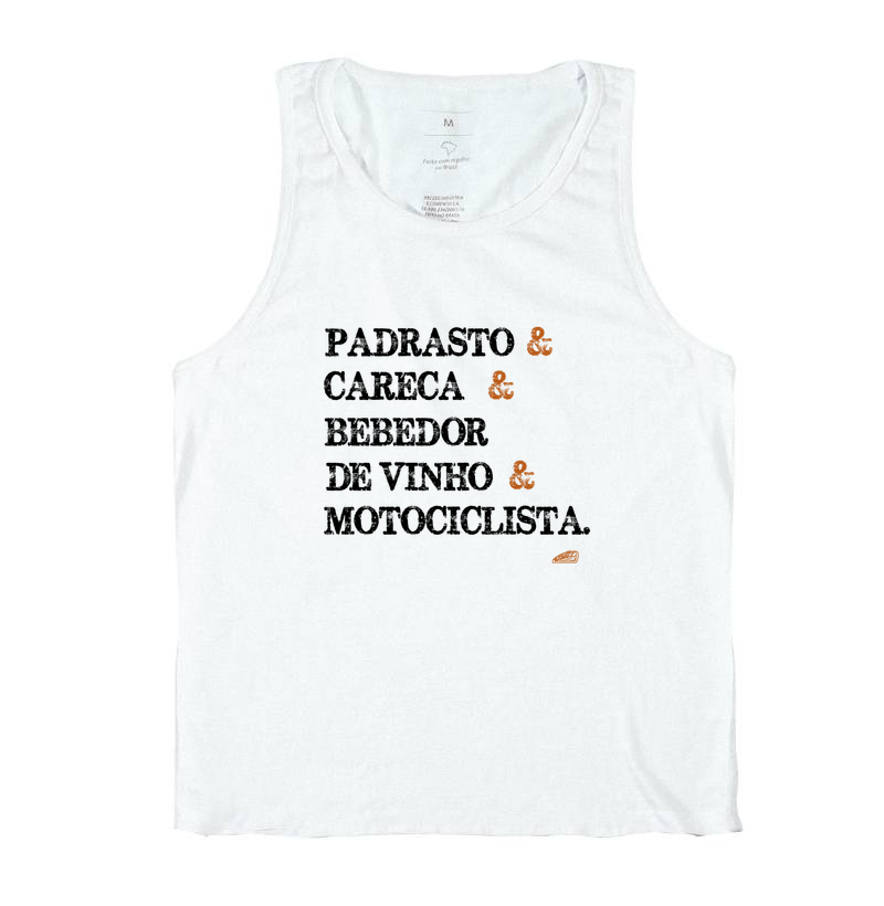 Padrasto Careca Bebedor de Vinho e Motociclista  - Imagem 2