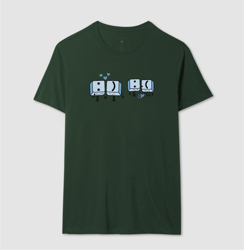 Camiseta sentimentos das teclas - Imagem 8