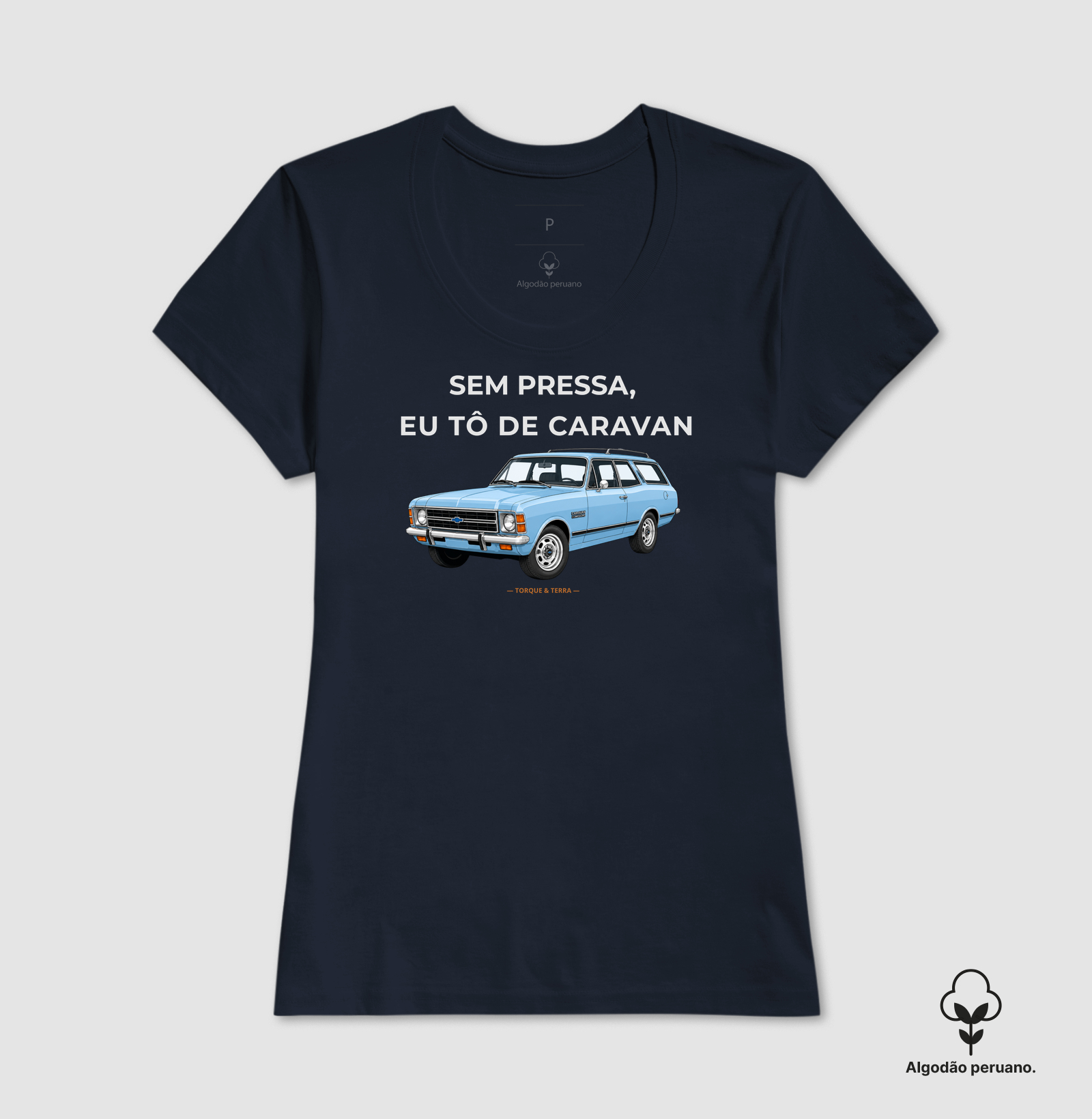 Sem pressa, eu tô de Caravan - azul claro - Imagem 8