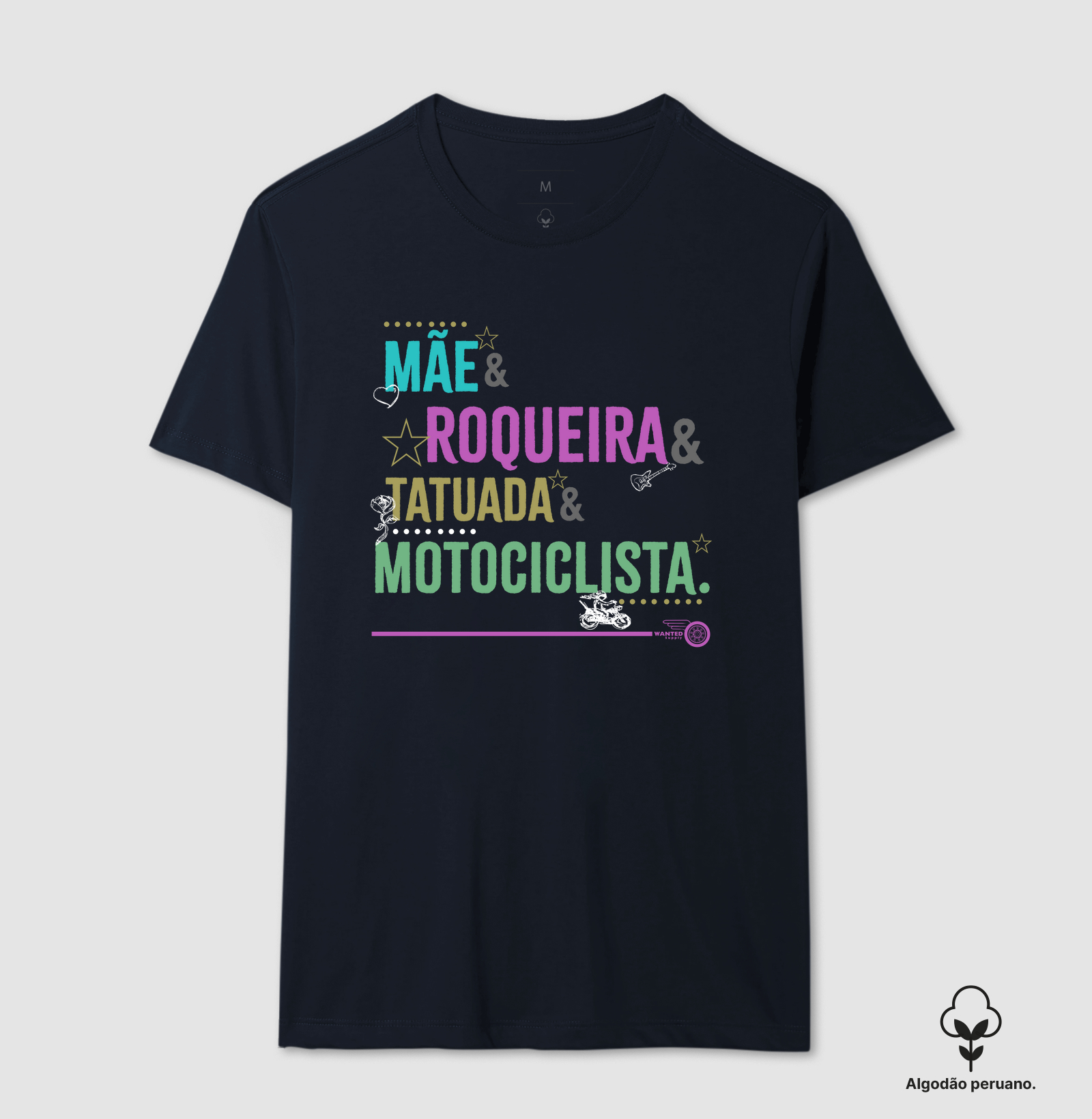 Mãe, Roqueira, Tatuada, Motociclista - Color - Imagem 5