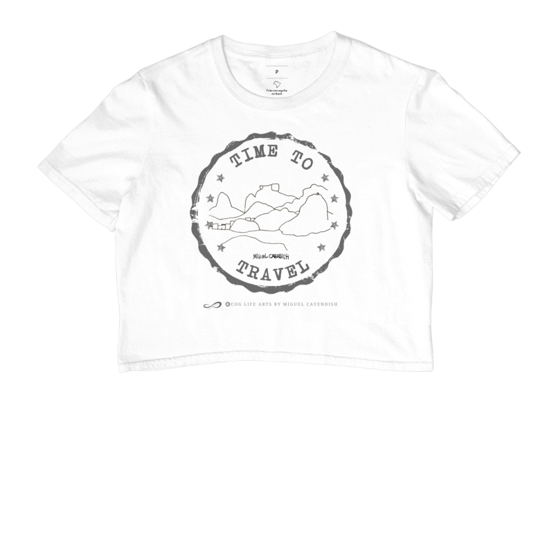 Cropped Time To Travel Branca by Miguel Cavendish