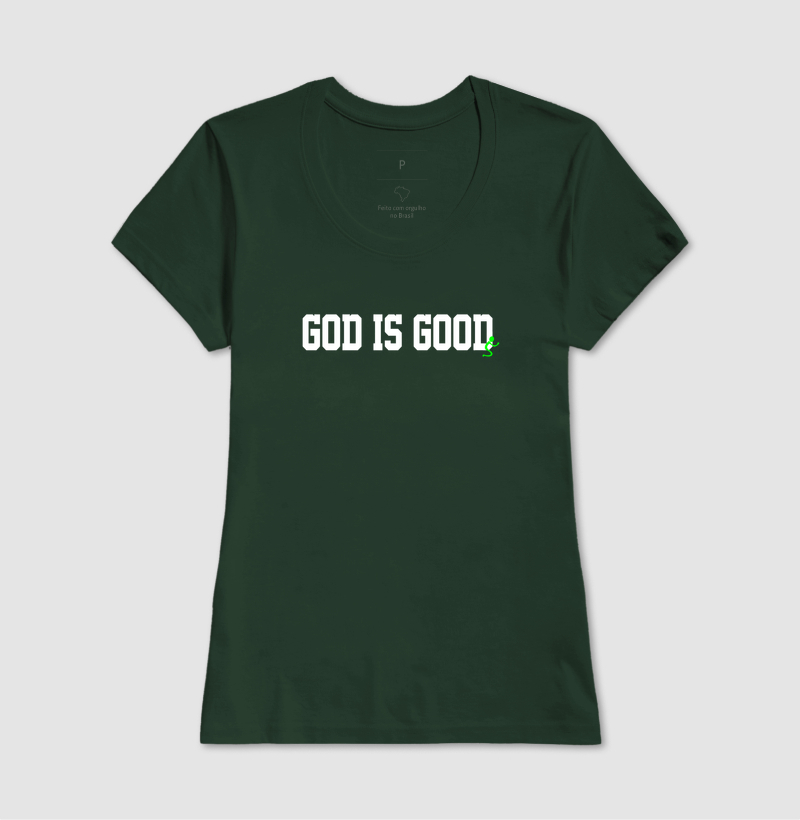 Camiseta Cristã God Is Good Deus é Bom - Imagem 13
