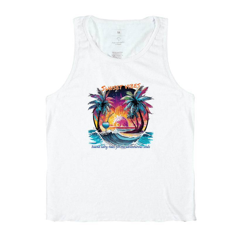 023C | Sunset Vibes / Camiseta Tropical