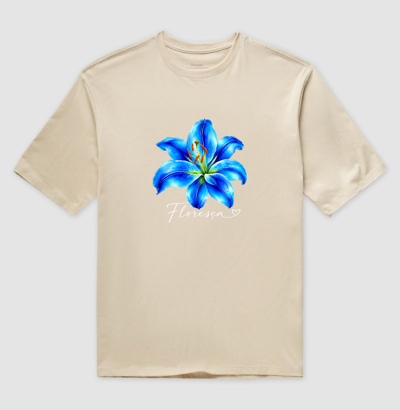 Camiseta Floresça Blue - Imagem 3