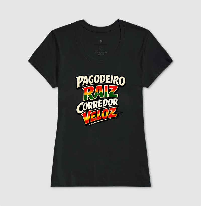 camiseta pagodeiro raiz, corredor veloz - Imagem 3