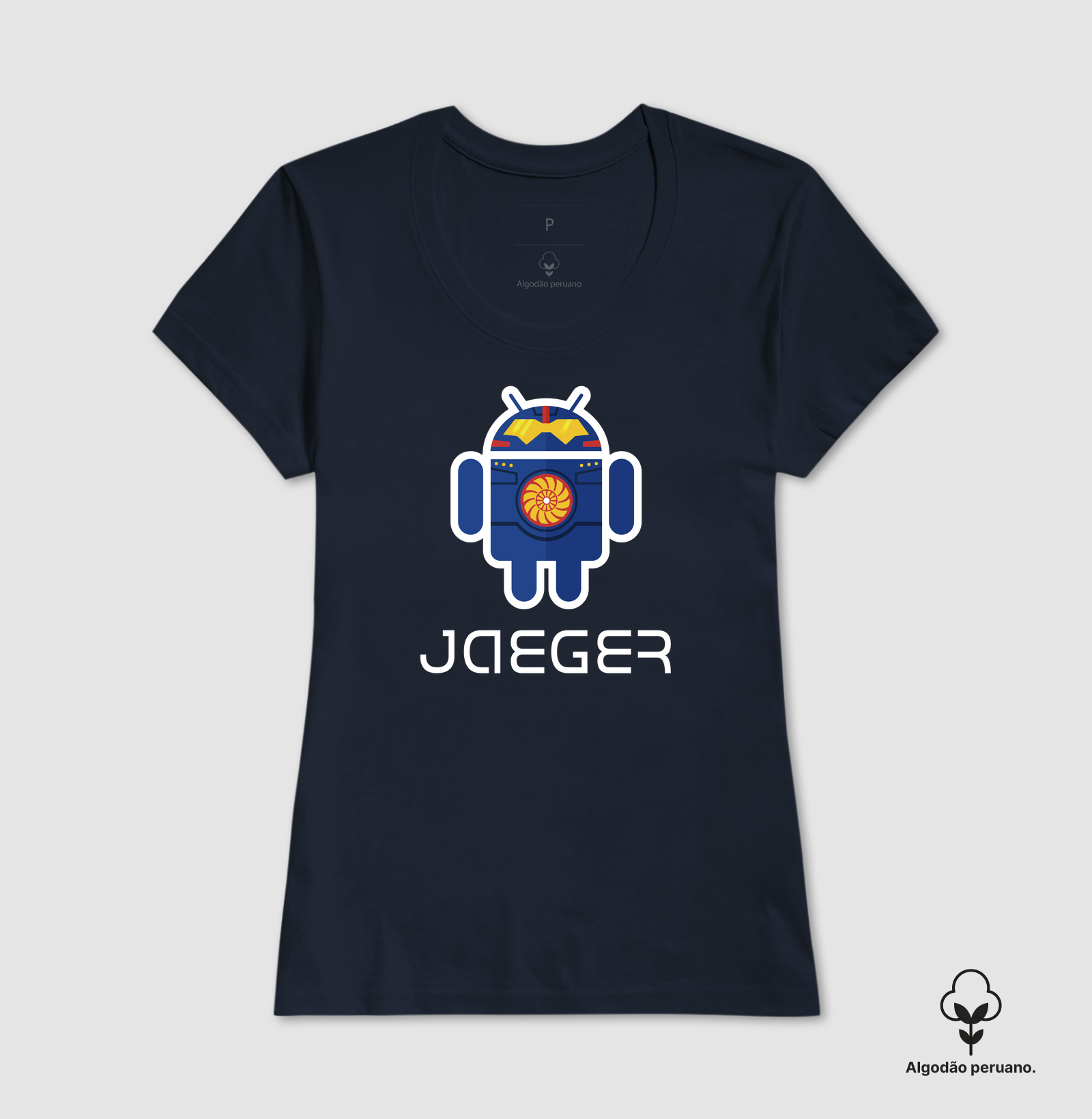 Camiseta Algodão Peruano Pacific Android - Imagem 5