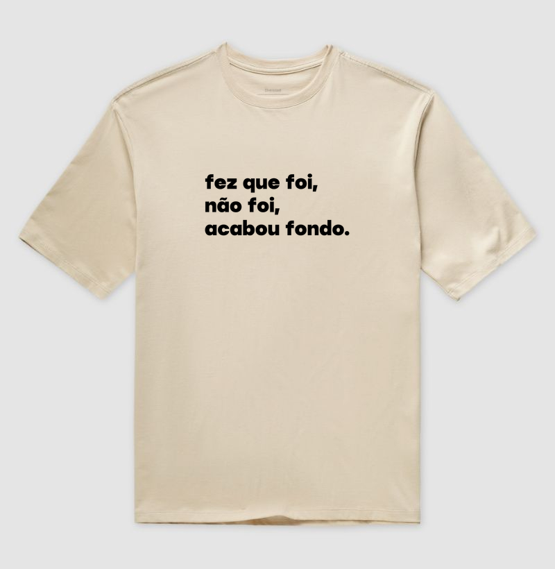 Fez que foi, não foi, acabou fondo. - Imagem 4
