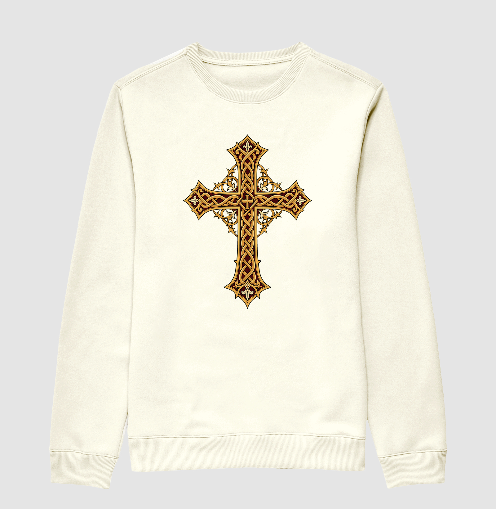 Cruz Medieval de Entrelaces - Imagem 2