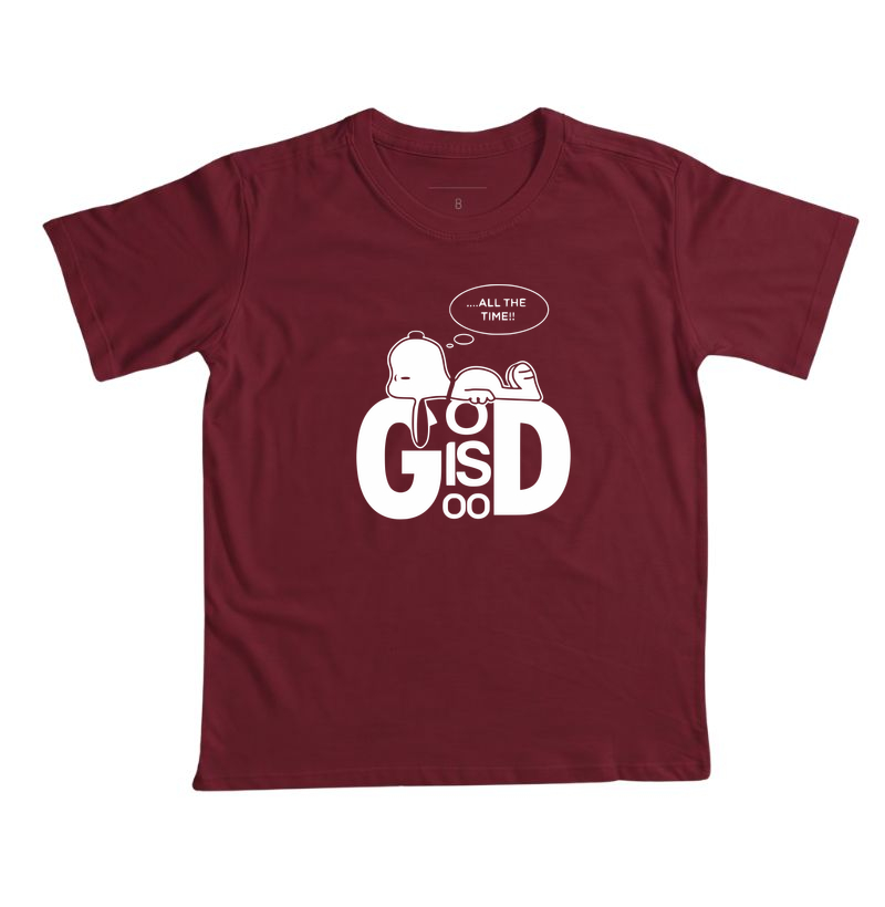 Camiseta Infantil God is Good - Imagem 4