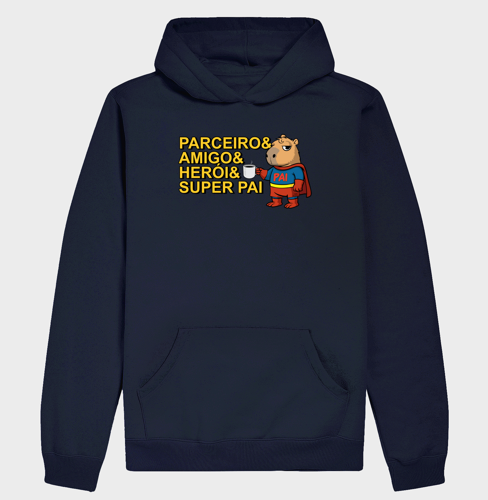 Camiseta Capivara Pai Super - Imagem 4