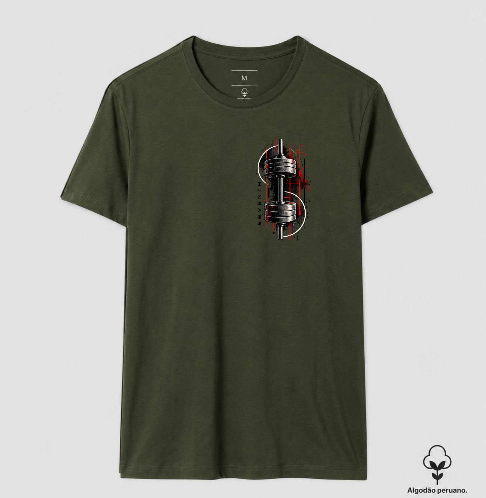 Camiseta Algodão Peruano — Halter Vertical | SEVENTH - Imagem 5