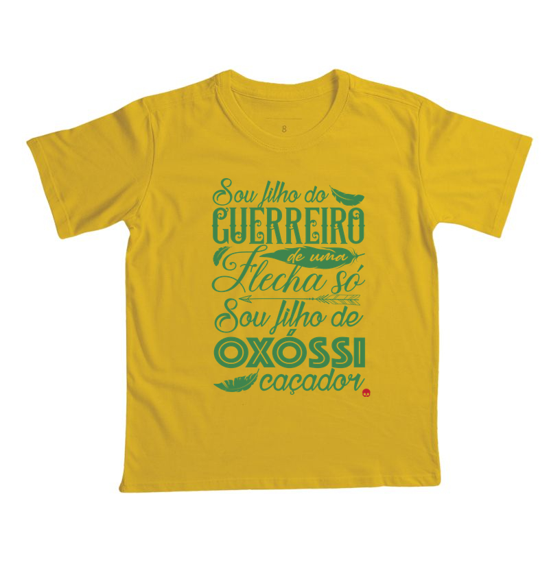 Camiseta Umbanda Oxóssi - Sou filho de um Guerreiro - Imagem 7