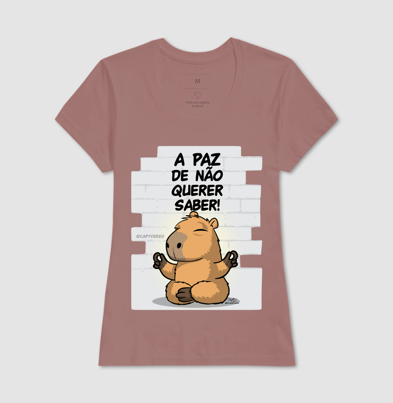 Camiseta Capivara Paz - Imagem 17