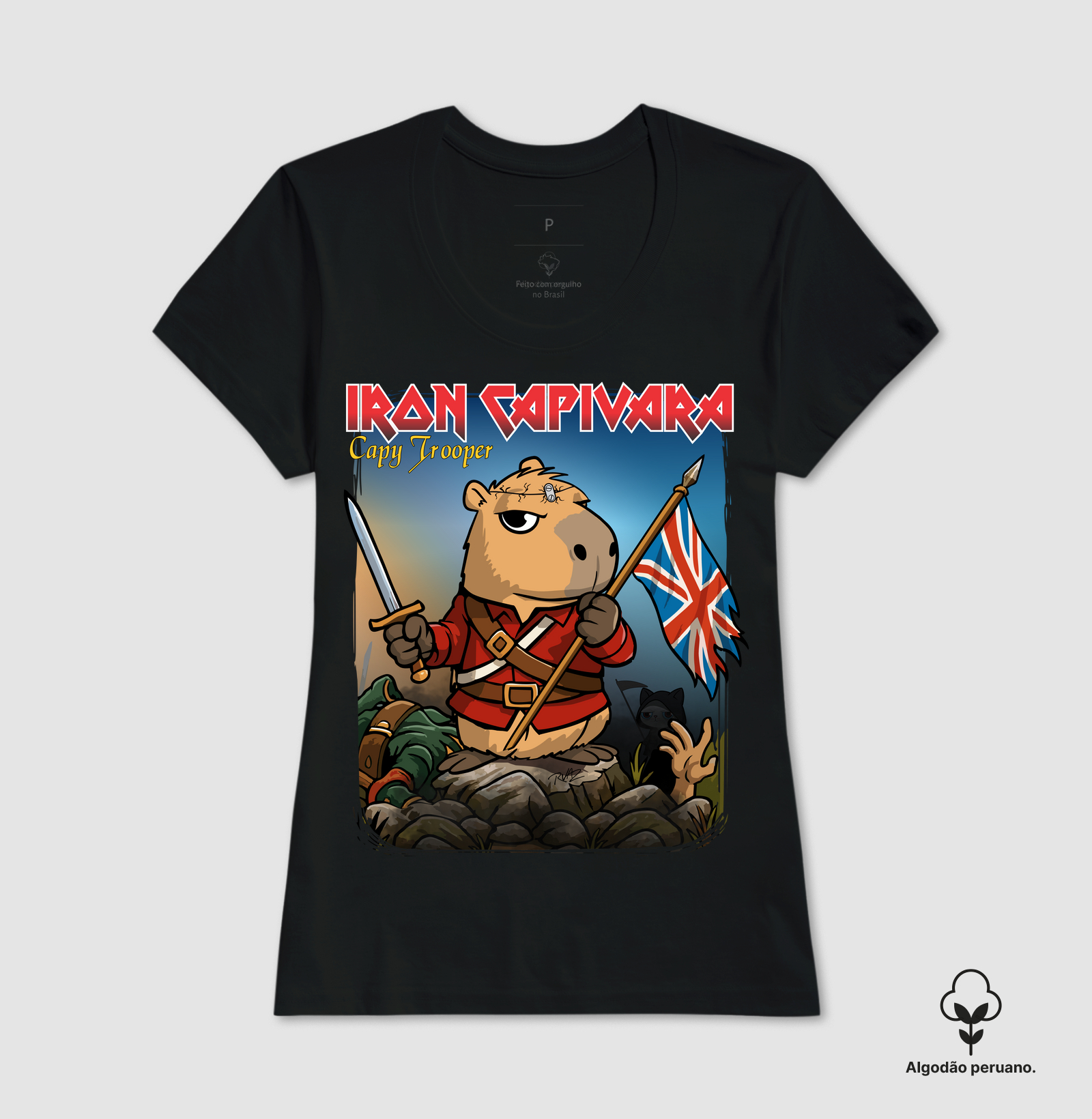 Camiseta Iron Capivara - Imagem 4