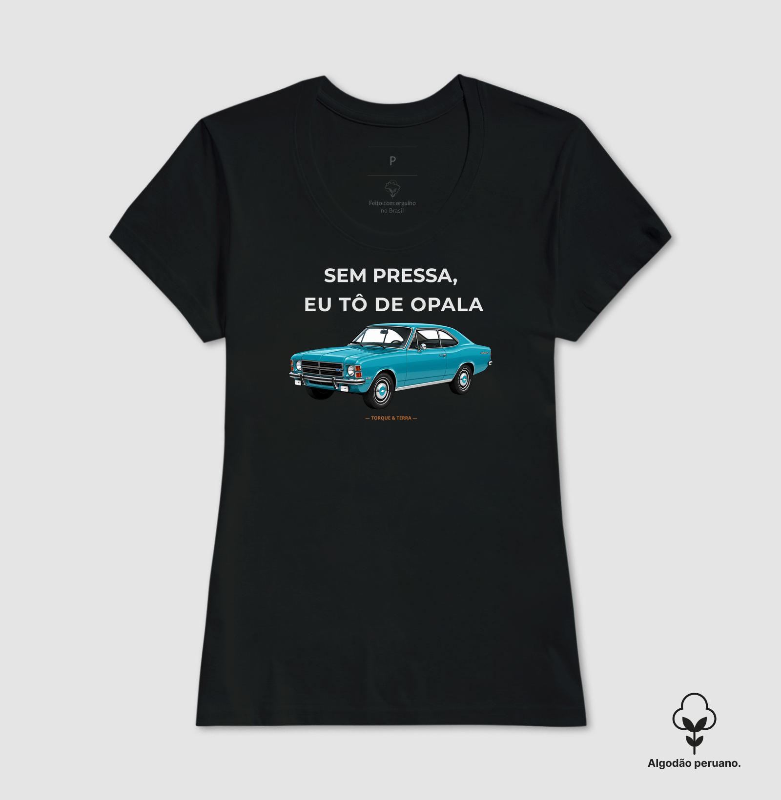Sem pressa, eu tô de Opala - azul claro - Imagem 2