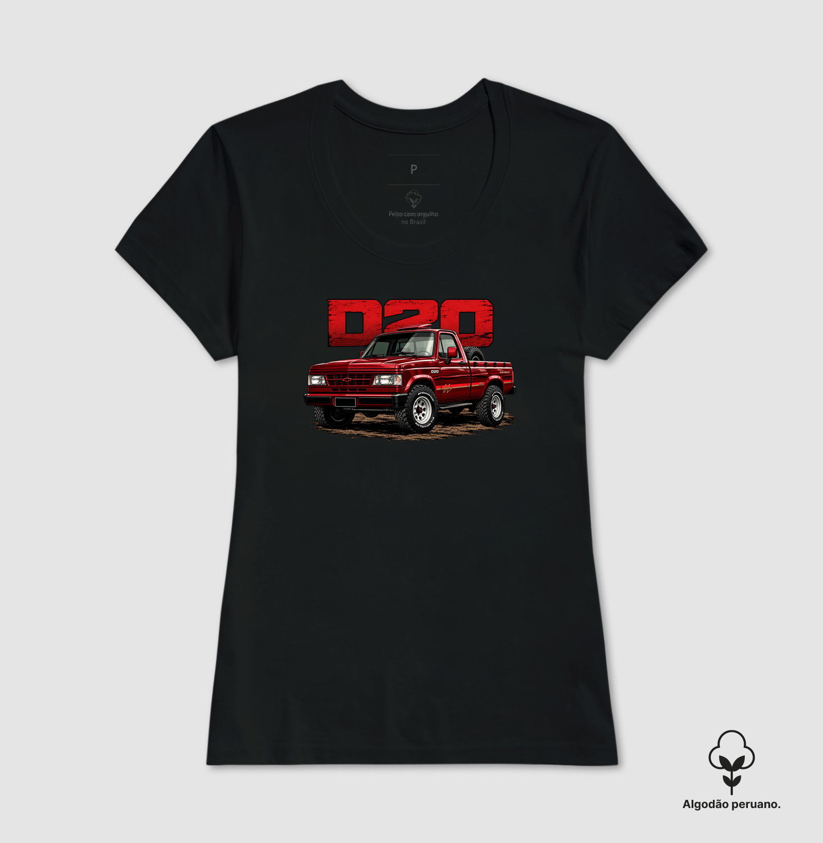Camiseta em algodão peruano D20 - Imagem 6