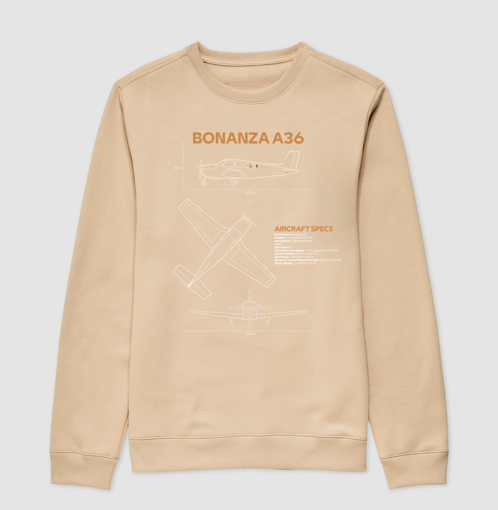 Bonanza A36 | Blueprint - Imagem 3