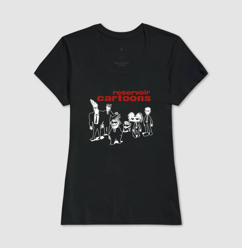 Camiseta Reservoir Cartoons - Imagem 3