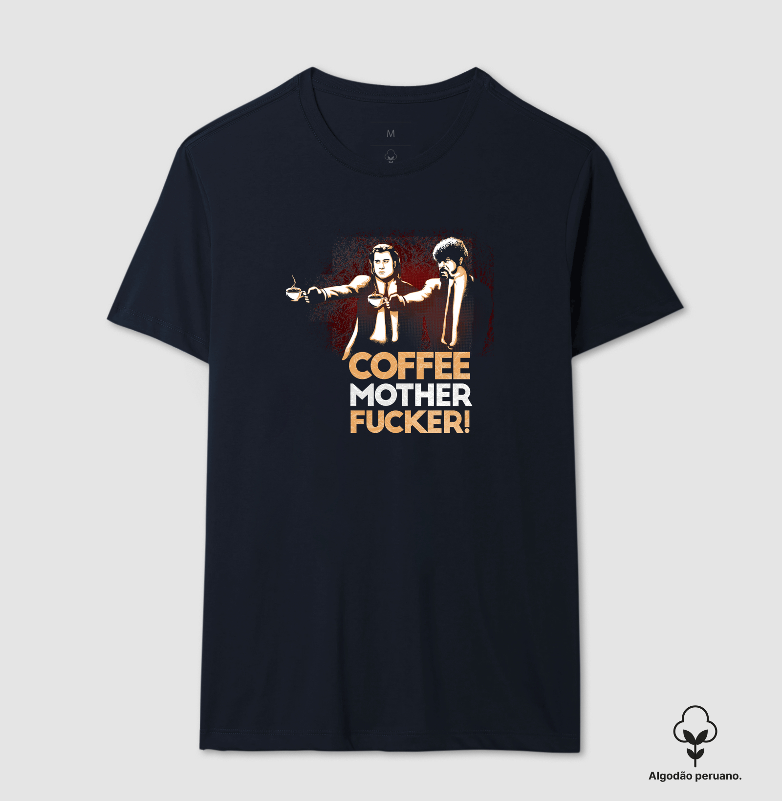Camiseta Algodão Peruano Eu quero Café! - Imagem 4