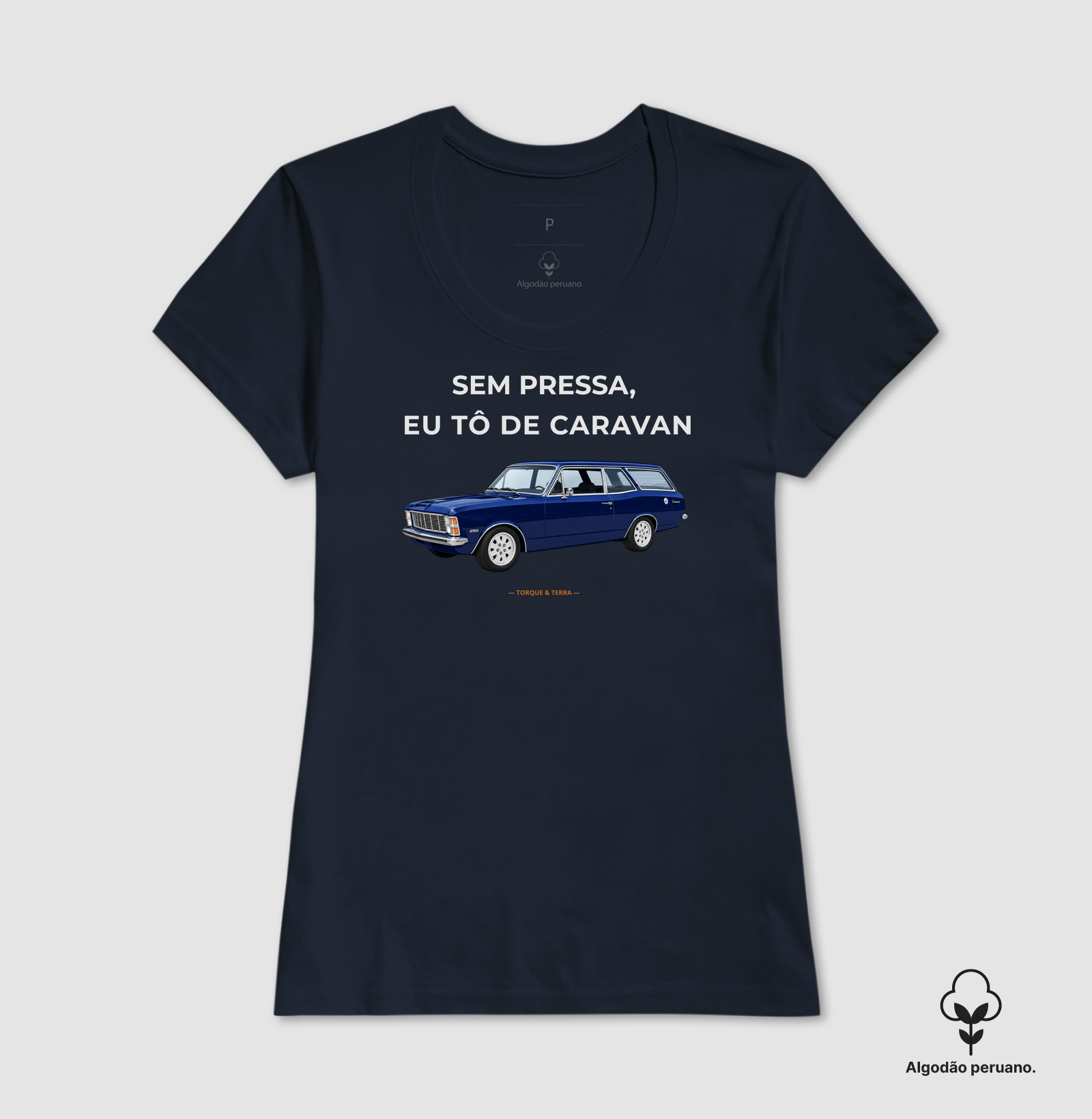 Sem pressa, eu tô de Caravan - azul escuro 2 - Imagem 5