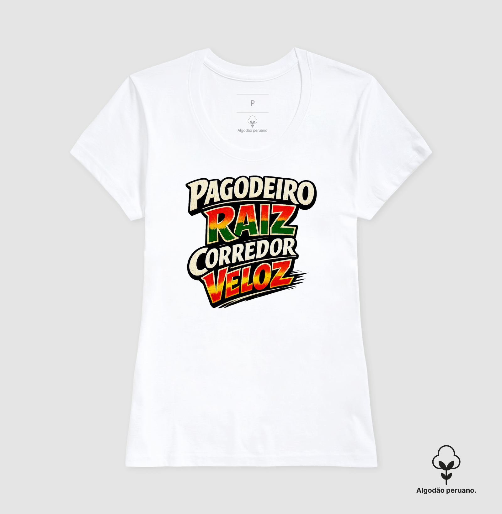 camiseta pagodeiro raiz, corredor veloz - Imagem 2