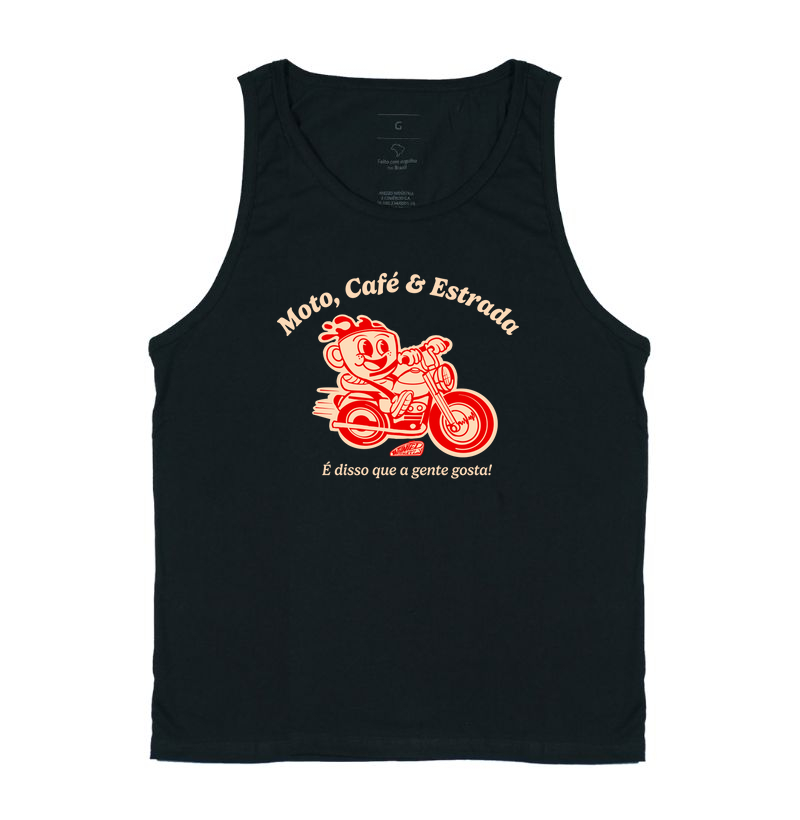 Regata moto café e estrada retrô 