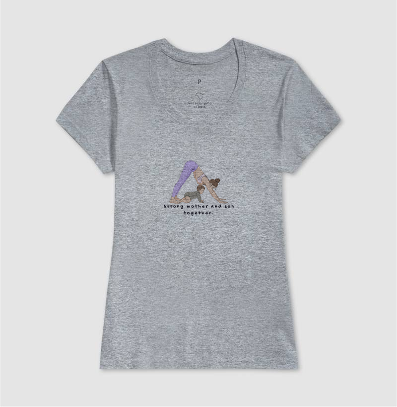 Strong Mother and Son Together - TRENO | Camiseta 100% Algodão - Imagem 9
