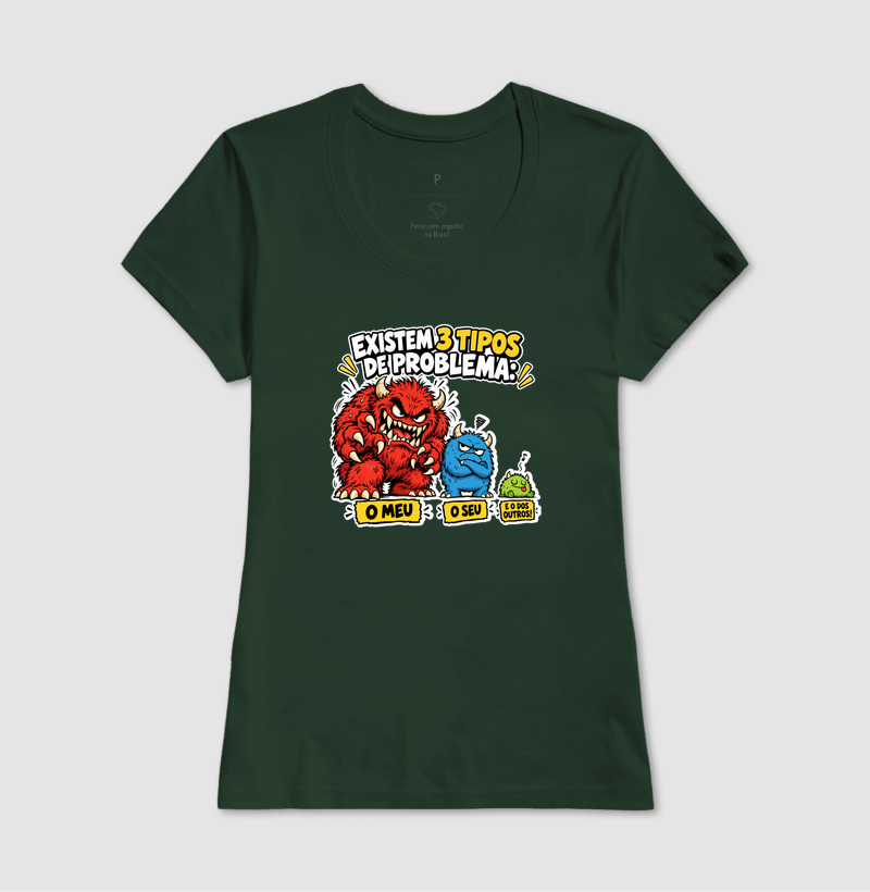 Camiseta Problemas em Algodão - Imagem 16