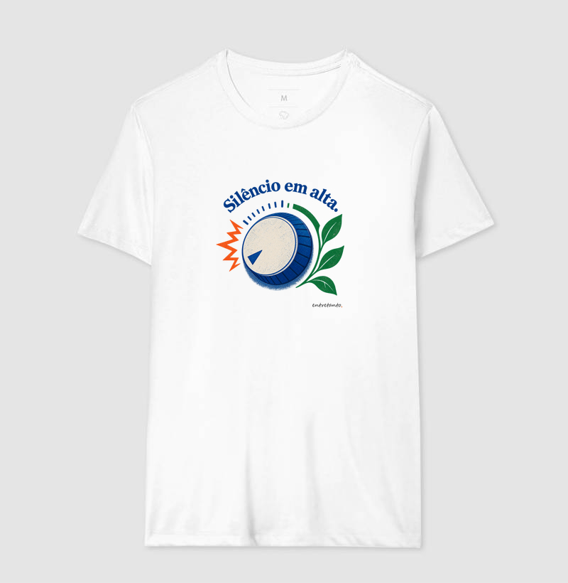 Camiseta Silêncio em Alta  - Imagem 2