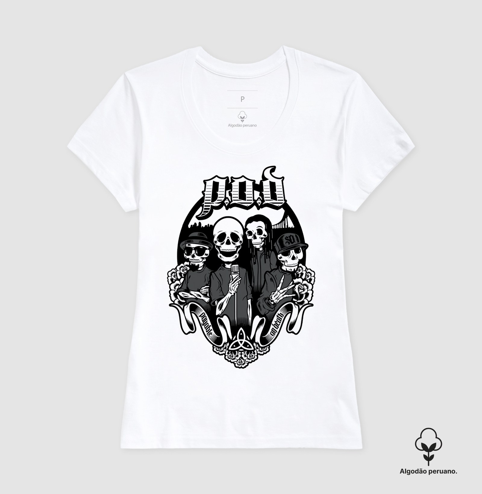 Camiseta Premium - P.O.D. (Payable on Death) - Imagem 8