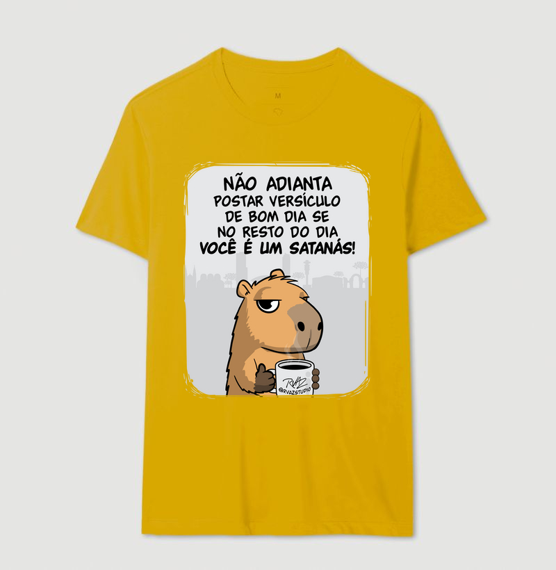 Camiseta Capivara Você é um Satanás - Imagem 14