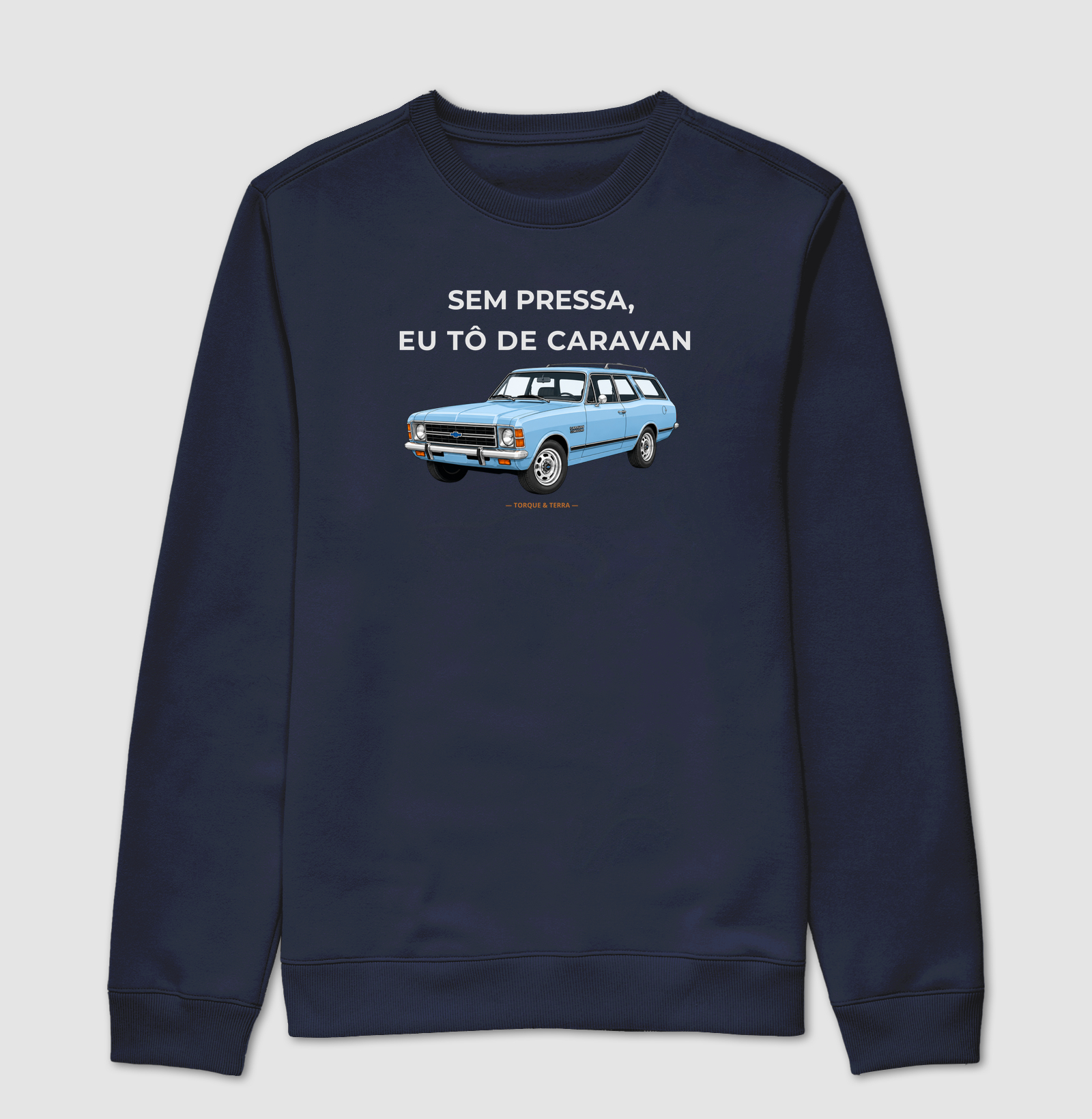 Sem pressa, eu tô de Caravan - azul claro - Imagem 5