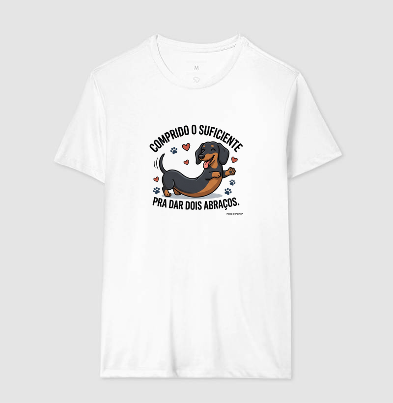 CAMISETA DACHSHUND ABRAÇOS - Imagem 4