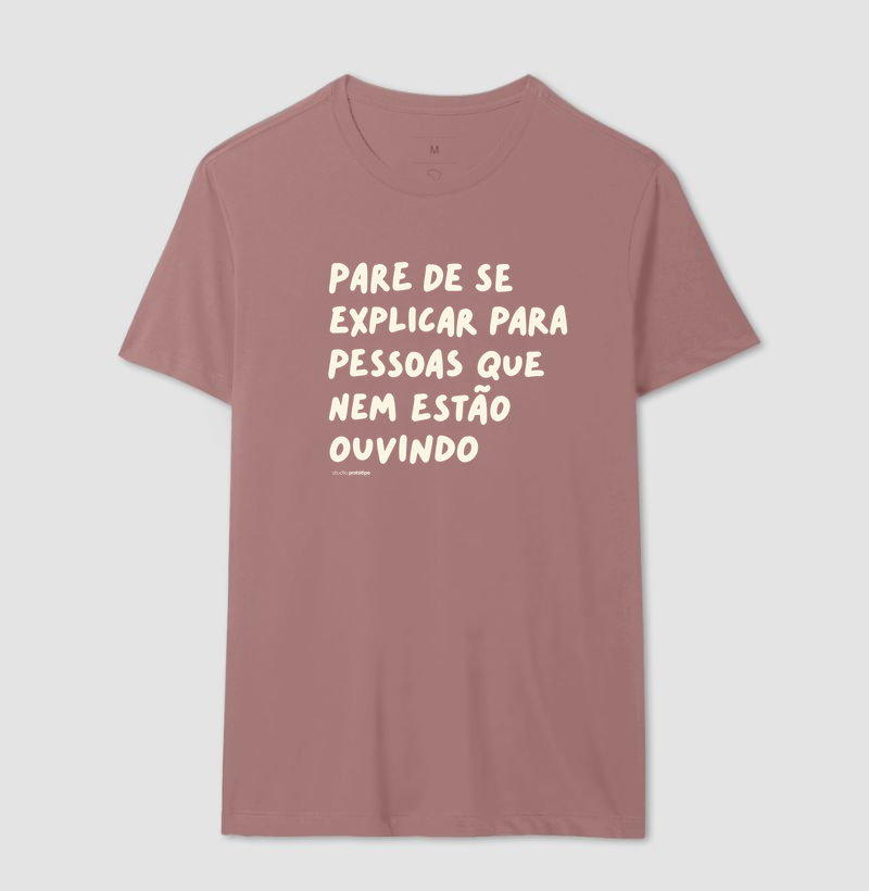 Camiseta Pare de Se Explicar - Imagem 16